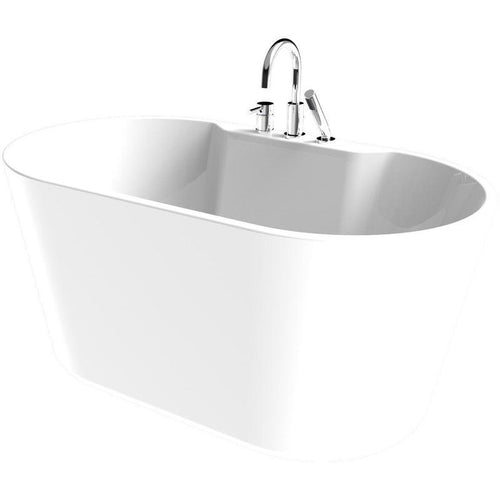 ALL-IN-ONE FREESTANDING OVAL TUB
