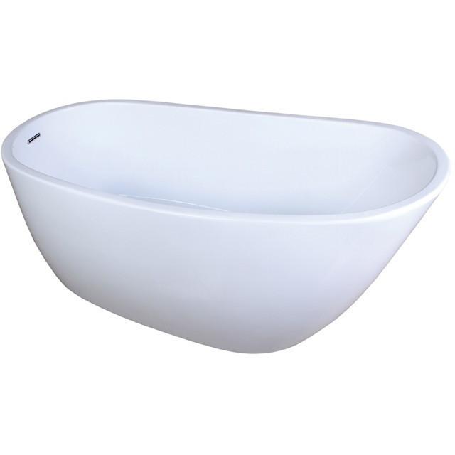 CONTEMPORARY FREESTANDING ACRYLIC BATHTUB