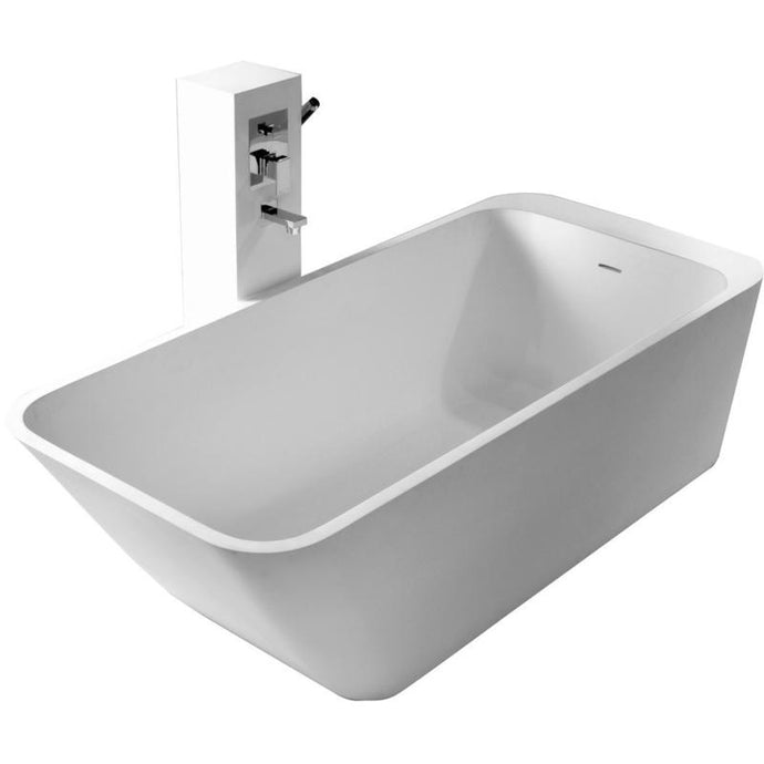 SOLID SURFACE SOAKING TUB